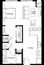 Residences on Main in Mesa, AZ - Building Photo - Floor Plan