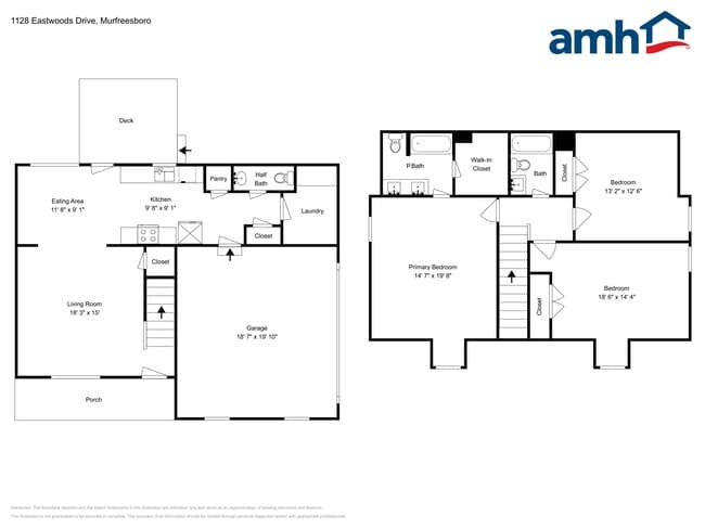 1128 Eastwoods Dr in Murfreesboro, TN - Foto de edificio - Building Photo