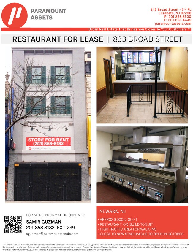833 Broad St in Newark, NJ - Building Photo - Building Photo