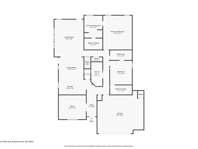 917 S Desert Palm Ave in Broken Arrow, OK - Foto de edificio - Building Photo