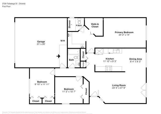 2729 Talladega Dr in Orlando, FL - Building Photo - Building Photo