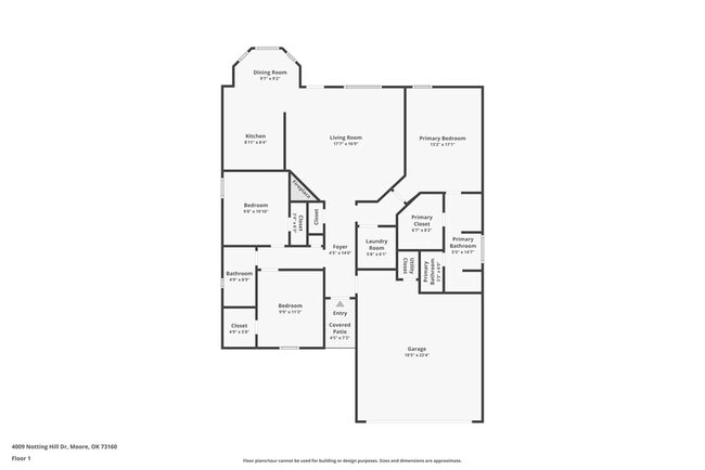 4009 Notting Hill Dr in Moore, OK - Building Photo - Building Photo