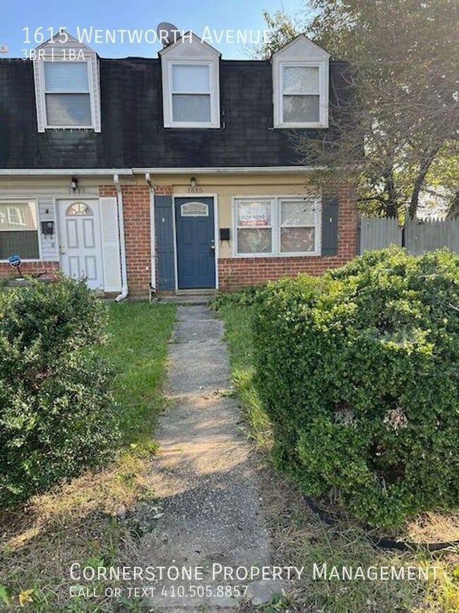 1615 Wentworth Ave in Parkville, MD - Building Photo - Building Photo