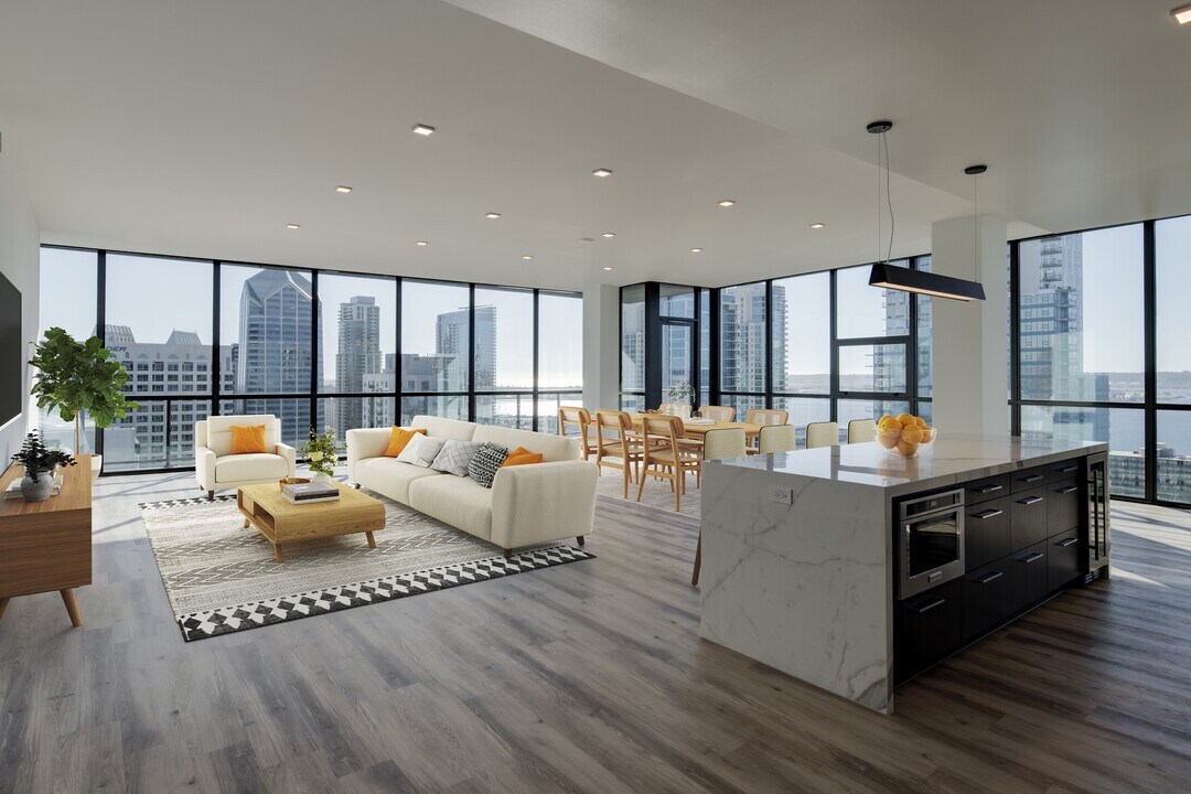 Luma Apartments in San Diego, CA - Foto de edificio