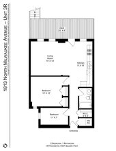 1850 N Milwaukee Ave, Unit 1813-3R in Chicago, IL - Building Photo - Building Photo