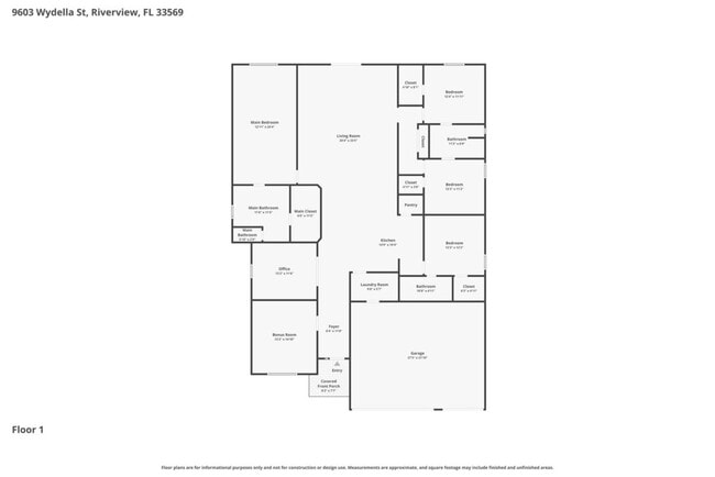 9603 Wydella St in Riverview, FL - Building Photo - Building Photo