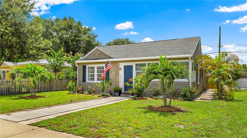 3466 6th Ave N in St. Petersburg, FL - Foto de edificio