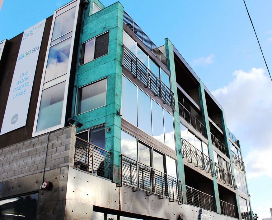 Echo Lofts, True Luxury Work/Live Townhouses in Los Angeles, CA - Foto de edificio