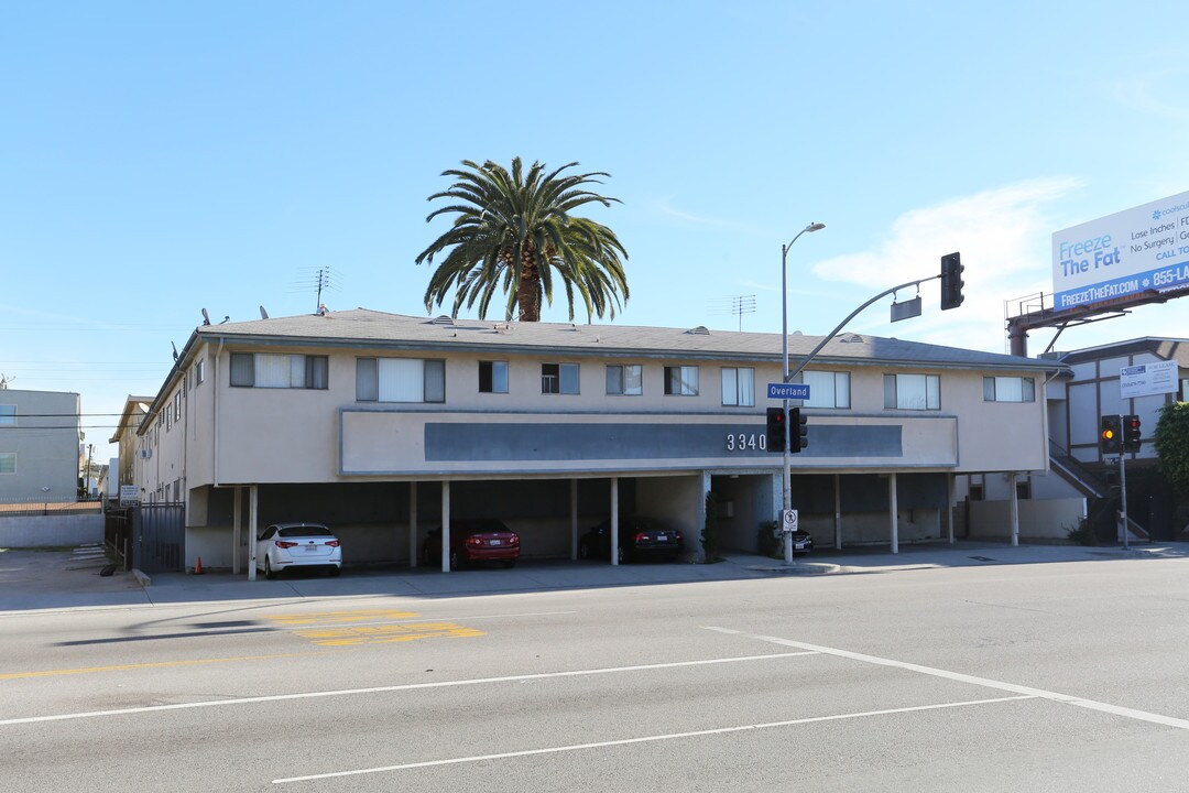 3340 Overland Ave in Los Angeles, CA - Foto de edificio