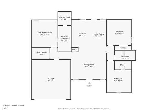 2919 Gillis Dr in Benton, AR - Foto de edificio - Building Photo