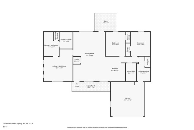 2003 Vancroft Cir in Spring Hill, TN - Building Photo - Building Photo