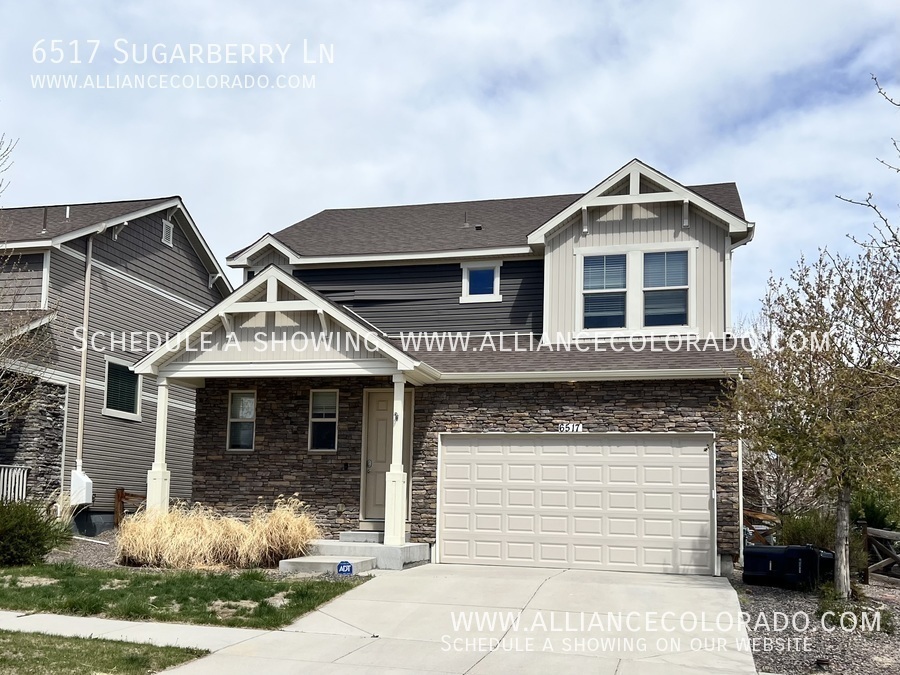 6517 Sugarberry Lane in Colorado Springs, CO - Foto de edificio