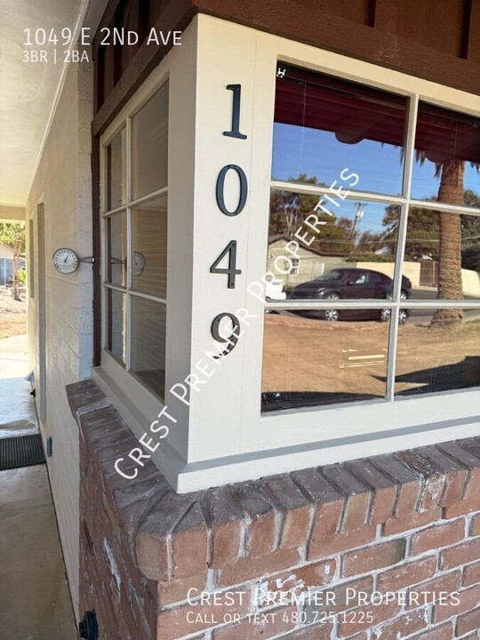 1049 E 2nd Ave in Mesa, AZ - Building Photo