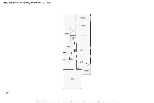 11853 Brighton Knoll Loop in Riverview, FL - Foto de edificio - Building Photo