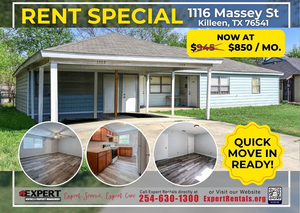 1116 Massey St in Killeen, TX - Building Photo