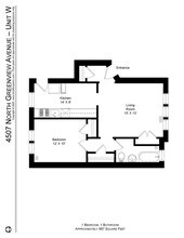 4507 N Greenview Ave, Unit 3W in Chicago, IL - Foto de edificio - Building Photo