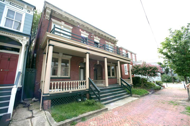 705 N 27th St, Unit 705-1 Upper in Richmond, VA - Foto de edificio