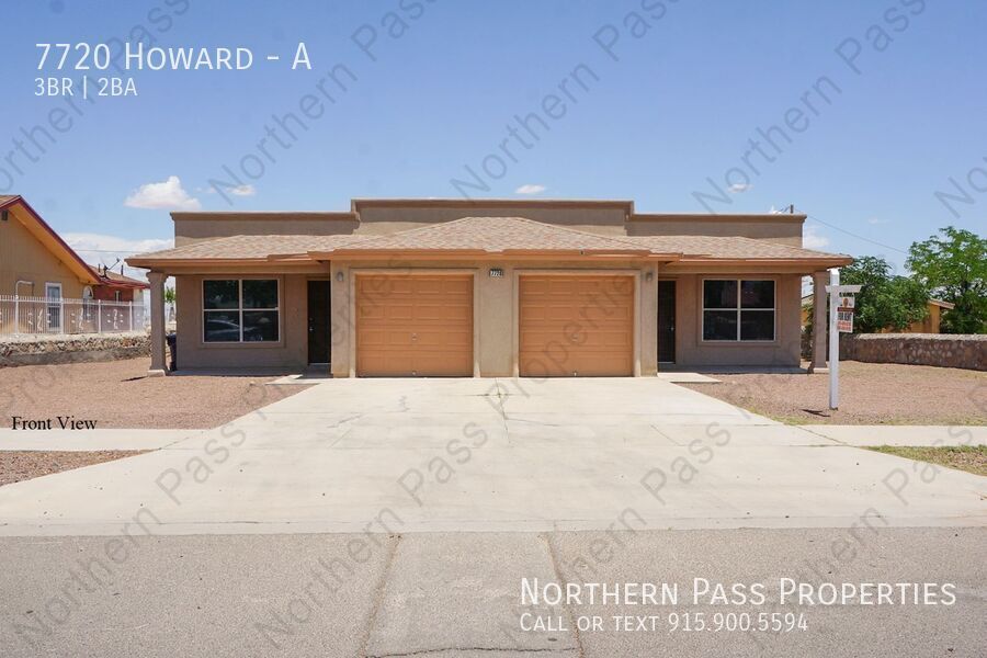 7720 Howard St in El Paso, TX - Building Photo