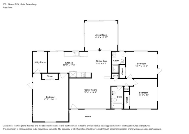 5801 Grove St S in St. Petersburg, FL - Building Photo - Building Photo