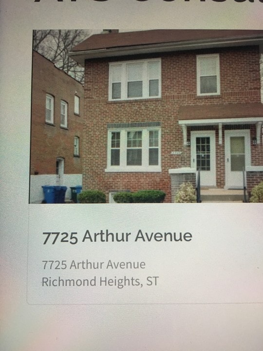 7725 Arthur Ave, Unit 1 in Richmond Heights, MO - Foto de edificio
