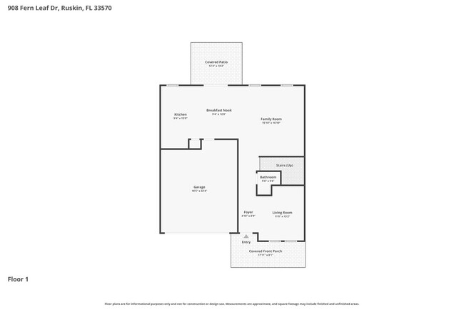 908 Fern Leaf Dr, Unit 011049 in Ruskin, FL - Foto de edificio - Building Photo