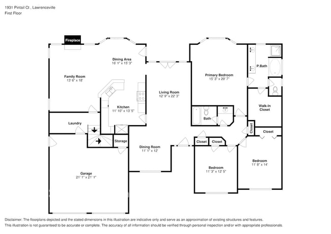1931 Pintail Ct in Lawrenceville, GA - Foto de edificio - Building Photo
