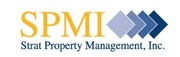 Property Management Company Logo Strat Property Management