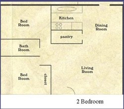 Barstow Gardens in Fresno, CA - Building Photo - Floor Plan