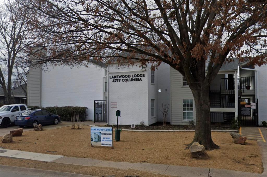 4717 Columbia Ave in Dallas, TX - Foto de edificio