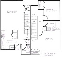 Lexington Court in Janesville, WI - Foto de edificio - Floor Plan