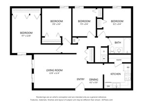 Pheasant Ridge in Iowa City, IA - Building Photo - Floor Plan