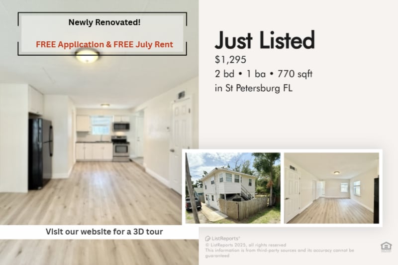 725 21st Ave S in St. Petersburg, FL - Building Photo