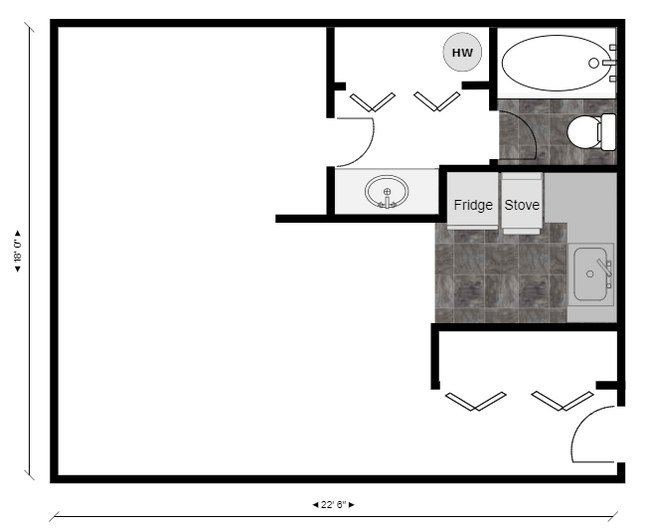 Erickson Apartments in Fargo, ND - Building Photo - Floor Plan