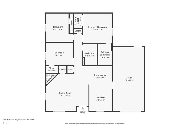 7651 McCowan Dr in Jacksonville, FL - Building Photo - Building Photo