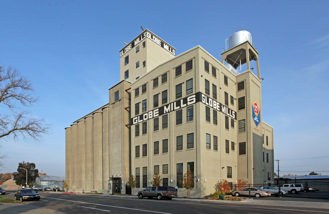 Lofts at Globe Mills in Sacramento, CA - Building Photo