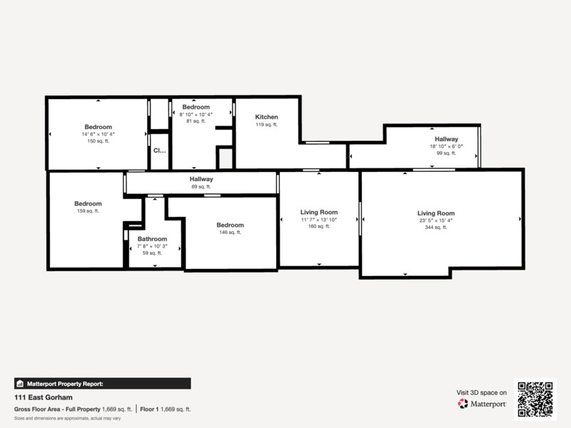 111 E Gorham St in Madison, WI - Building Photo