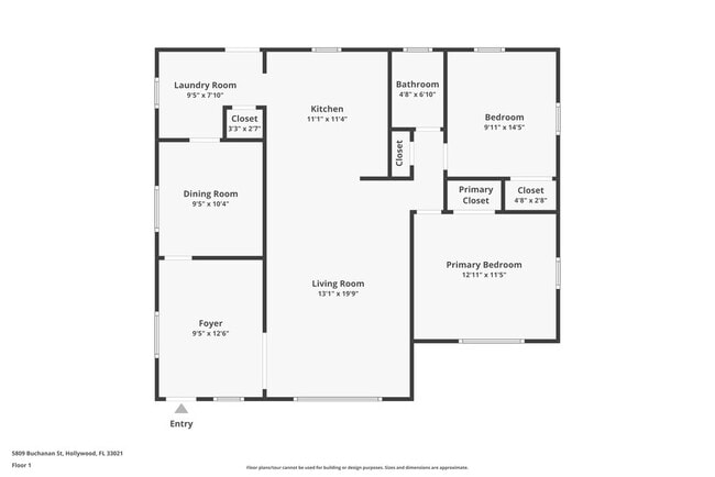 5809 Buchanan St in Hollywood, FL - Building Photo - Building Photo