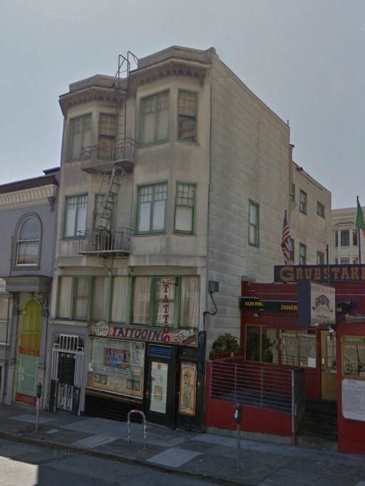 1515 Pine St in San Francisco, CA - Foto de edificio