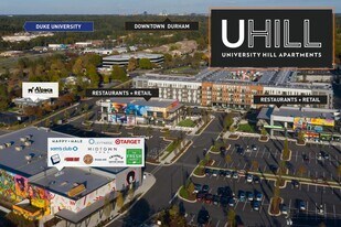 University Hill Apartments in Durham, NC - Building Photo