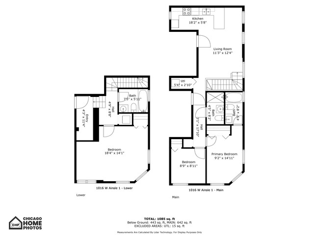 1016 W Ainslie St, Unit 1 in Chicago, IL - Building Photo - Building Photo