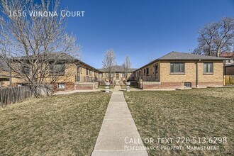 1656 Winona Ct in Denver, CO - Building Photo - Building Photo