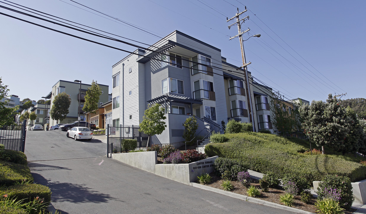 Carter Terrace in San Francisco, CA - Building Photo