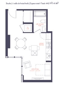 Le Livmore in Montréal, QC - Building Photo - Floor Plan