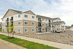 Williston Senior Apartment Homes in Williston, ND - Foto de edificio