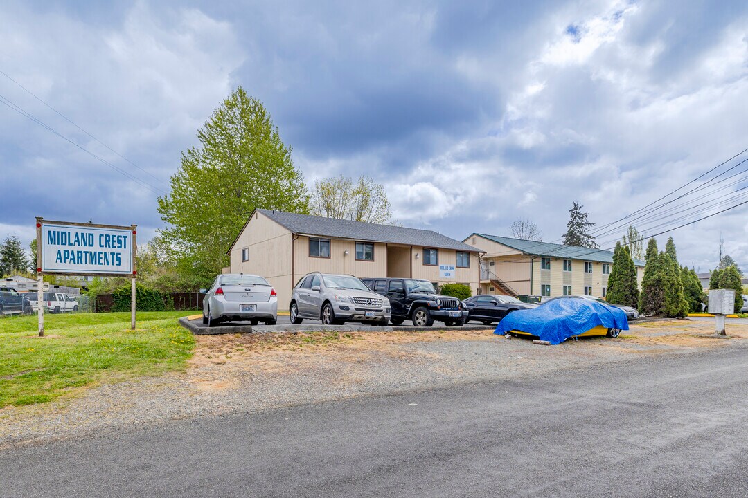 Midland Crest Apartments in Tacoma, WA - Building Photo