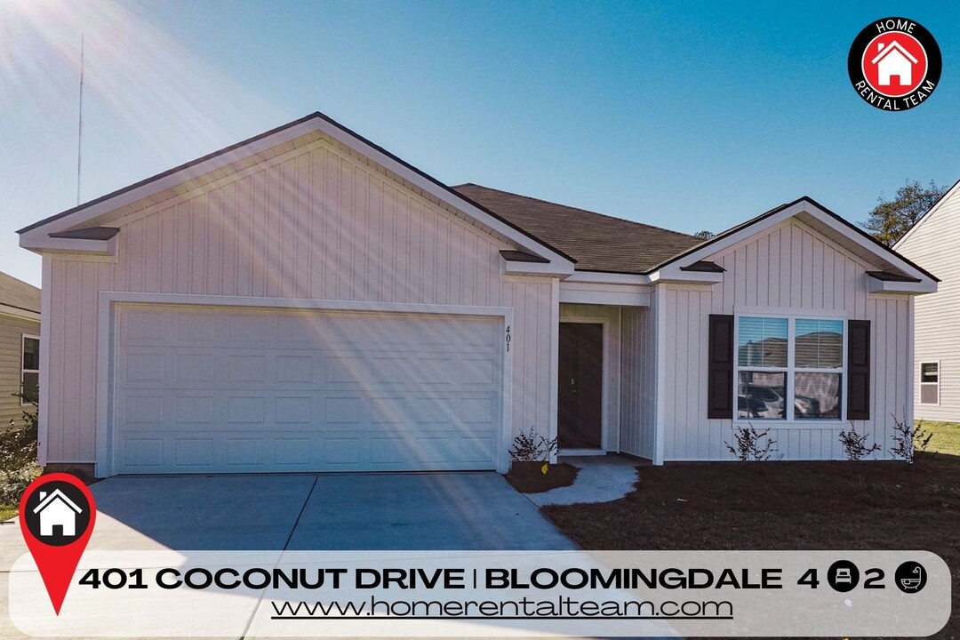 401 Coconut Dr in Bloomingdale, GA - Foto de edificio