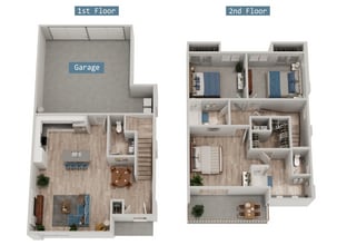 Nola Sky in Las Vegas, NV - Foto de edificio - Floor Plan