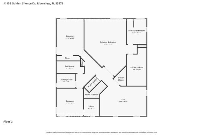 11135 Golden Silence Dr in Riverview, FL - Foto de edificio - Building Photo