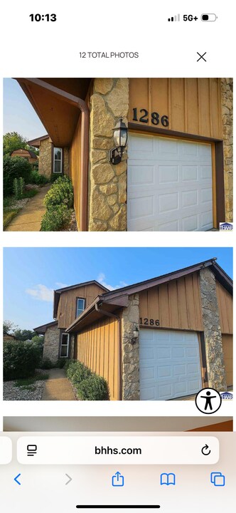 1286 E Elmwood Dr in Terre Haute, IN - Foto de edificio