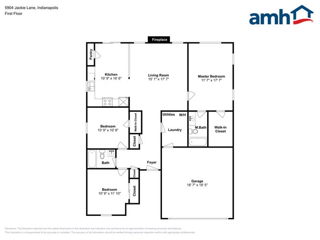 5904 Jackie Ln in Indianapolis, IN - Foto de edificio - Building Photo